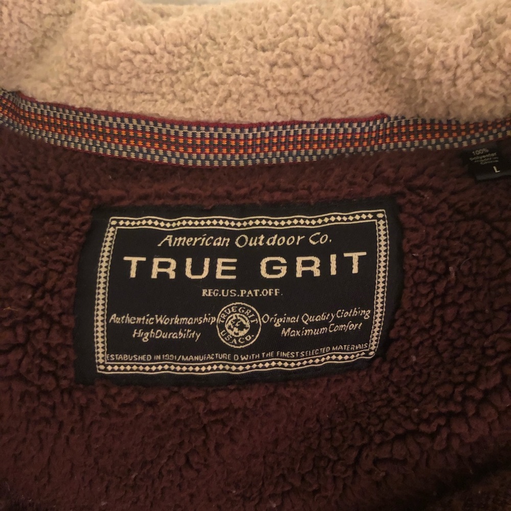True Grit 1/2 zip pullover - Picture 3 of 5